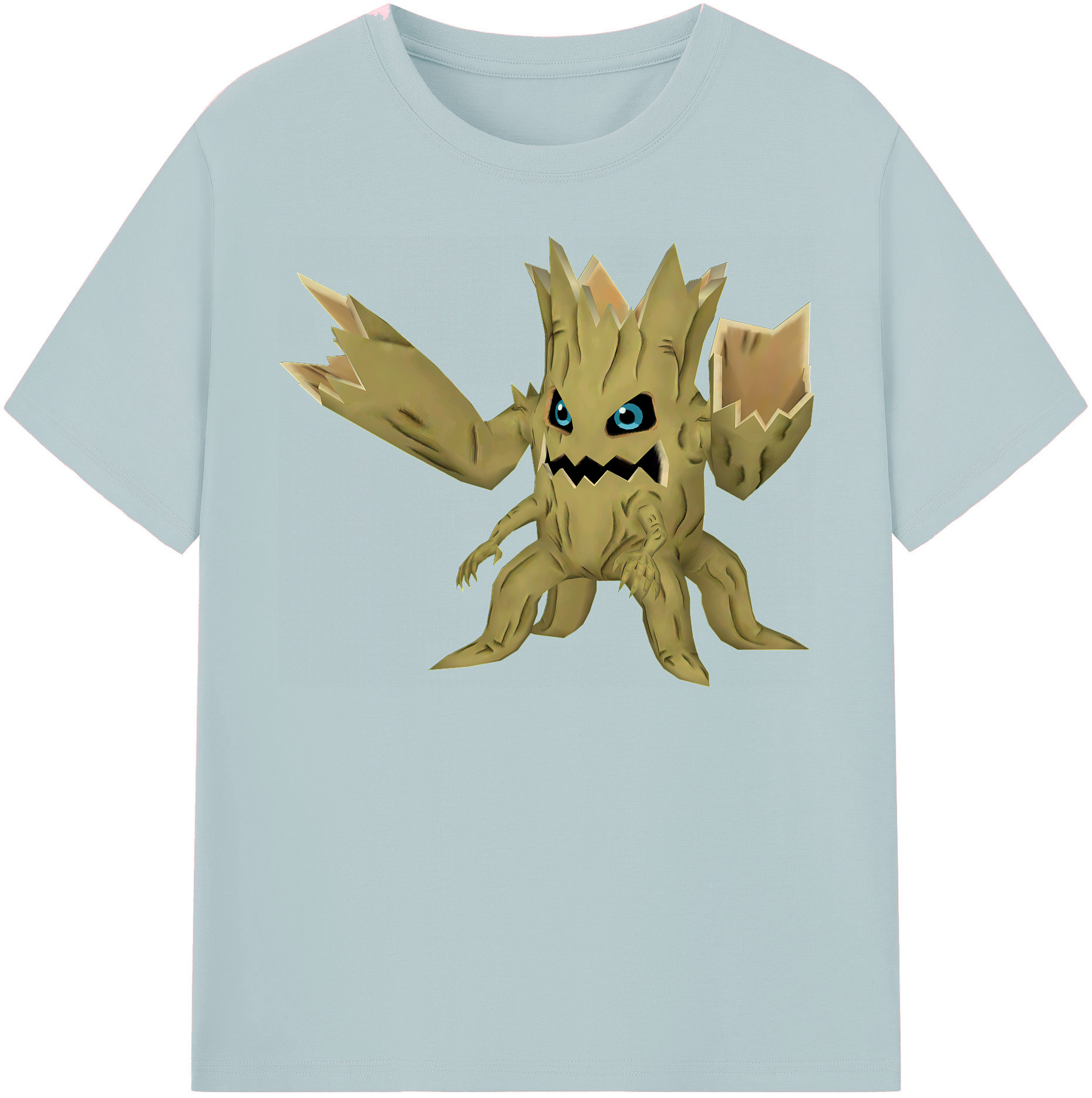 （画像用） Digimon デジタルモンスター/デジモン 綿100％半袖Tシャツ（フロントプリント）